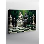 Tablo Mega Kanvas Tablo Satrançta Kral Hamlesi YTCNVS503639, 50 x 70