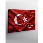 Tablo Mega Kanvas Tablo Türk Bayrağı: Gururun Simgesi YTCNVS501154, 100 x 140