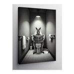 Tablo Mega Kanvas Tablo Tuvalette Kanguru 70 X 100 Cnvsdkey-124500-70-100