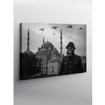 Tablo Mega Kanvas Tablo Uçaklar Ve Tarihi Asker YTCNVS504221, 70 x 100