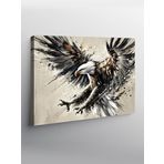 Tablo Mega Kanvas Tablo Uçan Yırtıcı Kuş YTCNVS500175, 100 x 140