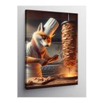 Tablo Mega Kanvas Tablo Usta Tilki Ve Döner 50 X 70 Cnvsdkey-126828-50-70
