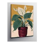 Tablo Mega Kanvas Tablo Yeşil Bitki 100 X 140 Cnvsdkey-124961-100-140