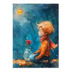 tablo mega Küçük Prens Hediyelik Ahşap Tablo, 35cm x 50cm