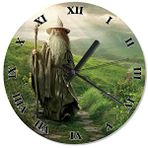 Tablomega 1090-30 Yüzüklerin Efendisi Gandalf Baskılı Duvar Saati