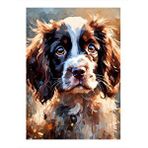 Tablomega Asil Köpek Hediyelik Ahşap Tablo 25cmx 35cm