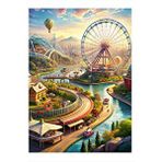 Tablomega Dönme Dolap Ve Lunapark Modern Mdf Tablo 25cmx 35cm