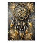 Tablomega Düş Kapanı Dreamcatcher Hediyelik Mdf Tablo 25cmx 35cm