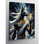 Tablomega Kanvas Tablo Anubis Ve Ankh