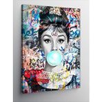 Tablomega Kanvas Tablo Audrey Hepburn Pop Art