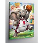 Tablomega Kanvas Tablo Basketbol Oynayan Film