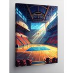 Tablomega Kanvas Tablo Basketbol Sahası