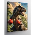 Tablomega Kanvas Tablo Boksör Dinozor