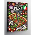 Tablomega Kanvas Tablo Çift Katlı Pizza Afişi