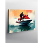 Tablomega Kanvas Tablo Deniz Üzerinde Jet Ski