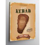 Tablomega Kanvas Tablo Döner Kebap Reklamı