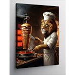 Tablomega Kanvas Tablo Döner Ustası Aslan