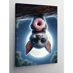 Tablomega Kanvas Tablo Donut Ve Yarasa