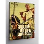 Tablomega Kanvas Tablo Gta 5 Chop Ve Franklin