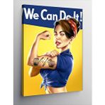 Tablomega Kanvas Tablo Gym Temalı Kadın