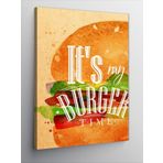 Tablomega Kanvas Tablo Hamburger Zamanı