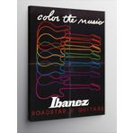 Tablomega Kanvas Tablo İbanez Elektro Gitar