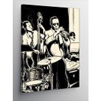 Tablomega Kanvas Tablo Jazz Caz Müzik