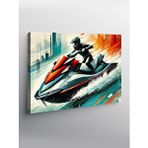 Tablomega Kanvas Tablo Jet Ski Aksiyonu