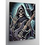 Tablomega Kanvas Tablo Karanlık Grim Reaper