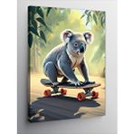 Tablomega Kanvas Tablo Kaykaycı Koala