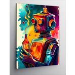 Tablomega Kanvas Tablo Kimyagar Robot
