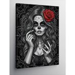 Tablomega Kanvas Tablo La Catrina Kadın Figürü