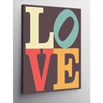 Tablomega Kanvas Tablo Love Yazısı