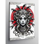 Tablomega Kanvas Tablo Medusa Portresi