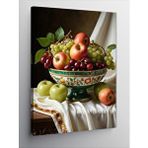 Tablomega Kanvas Tablo Meyve Kasesi Ve Işık