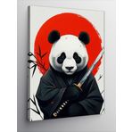 Tablomega Kanvas Tablo Ninja Panda