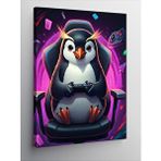 Tablomega Kanvas Tablo Oyun Sever Penguen