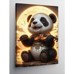 Tablomega Kanvas Tablo Oyuncak Panda
