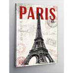 Tablomega Kanvas Tablo Paris Ve Eyfel Kulesi