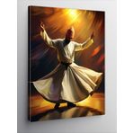 Tablomega Kanvas Tablo Pastel Renklerle Semazen