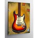 Tablomega Kanvas Tablo Pop-art Gitar