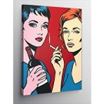 Tablomega Kanvas Tablo Pop Art Kadınlar