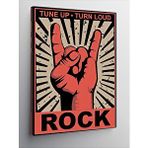 Tablomega Kanvas Tablo Rock Konser Afişi
