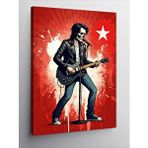 Tablomega Kanvas Tablo Rock Yıldızı