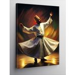Tablomega Kanvas Tablo Sema Yapan Semazen