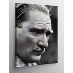 Tablomega Kanvas Tablo Siyah Beyaz Mustafa Kemal Atatürk