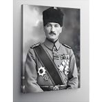 Tablomega Kanvas Tablo Siyah Beyaz Mustafa Kemal