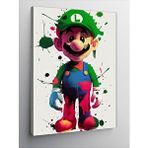 Tablomega Kanvas Tablo Süper Mario Luigi
