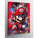 Tablomega Kanvas Tablo Süper Mario