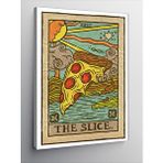 Tablomega Kanvas Tablo Tarot Kart Pizza